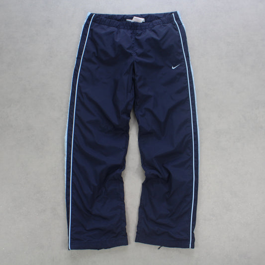 RARE 2000s Nike Trackpants Navy - (S)
