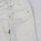 RARE Vintage 00s Nike Trackpants Cream - (S)