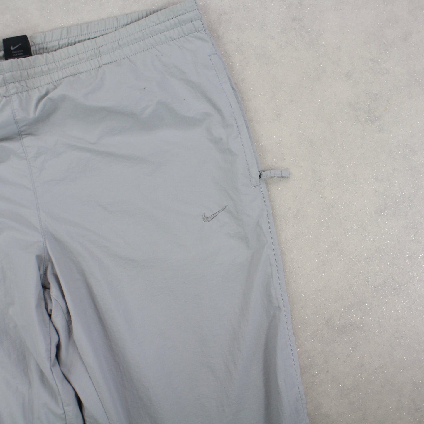 RARE 00s Nike Trackpants Grey - (M)