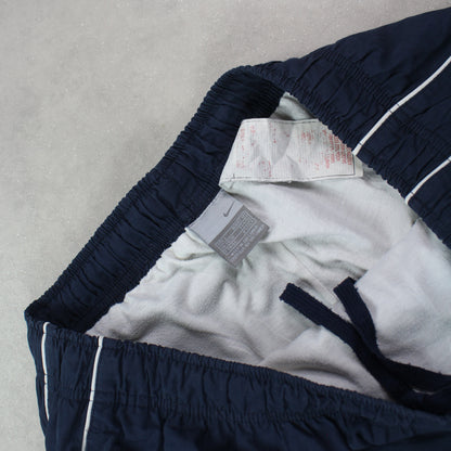 RARE 00s Nike Baggy Trackpants Navy - (L)