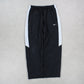 RARE Vintage 00s Nike Trackpants Black - (M)