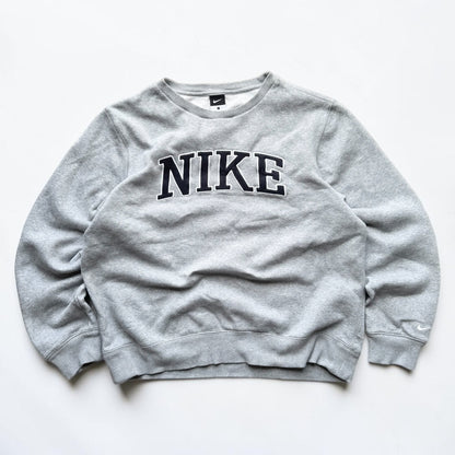 RARE 2000s Nike Sweatshirt Grey - (L)