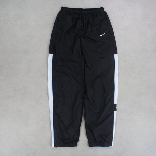 RARE 90s Nike Trackpants Black - (S)