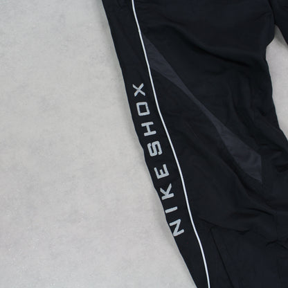 SUPER RARE 00s Nike Shox Trackpants Black - (M)