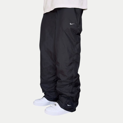 SUPER RARE 2000s Nike Trackpants Black - (M)