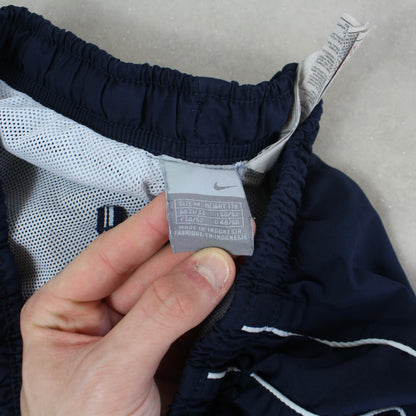RARE 2000s Nike Trackpants Navy - (S)