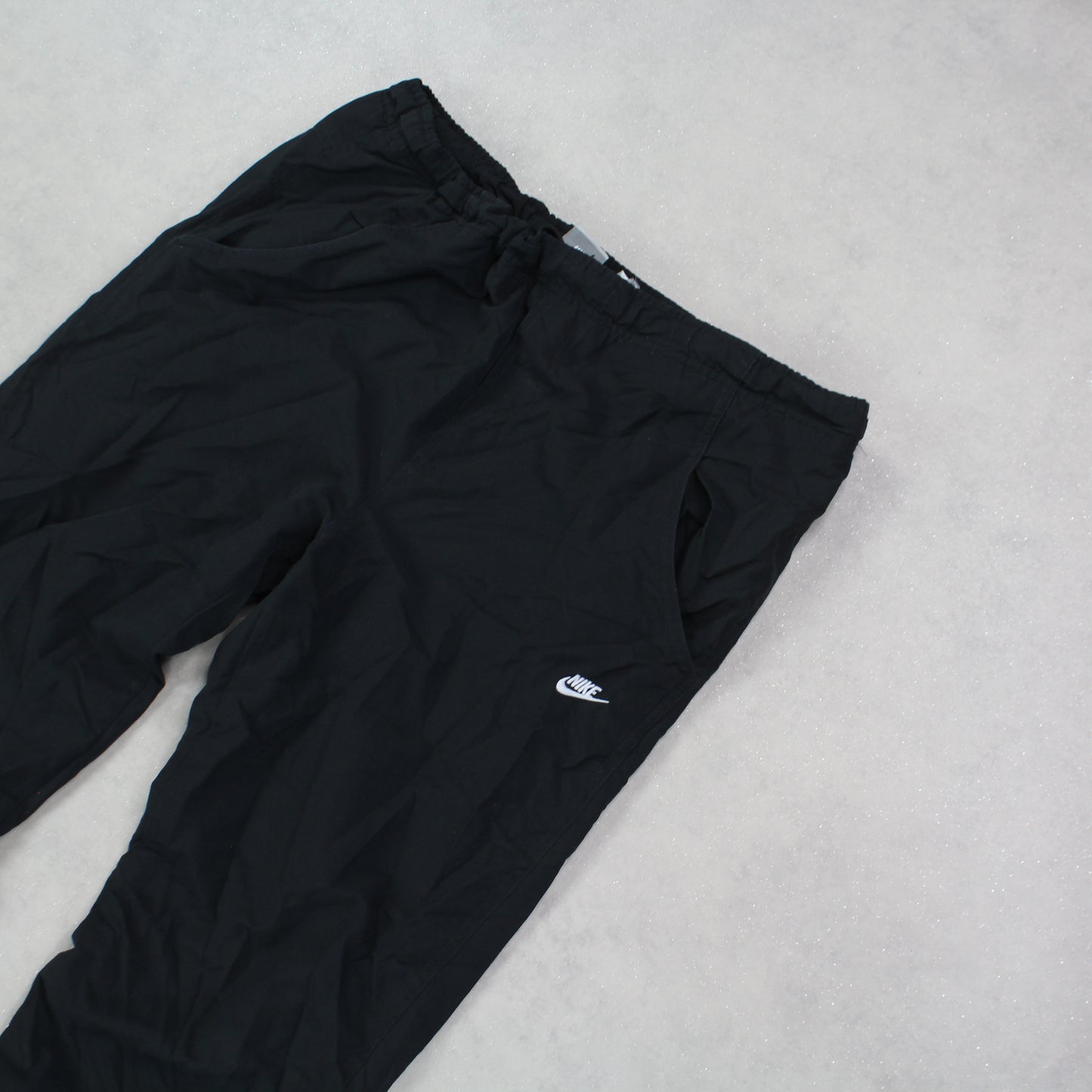 RARE 00s Nike Trackpants Black - (L)