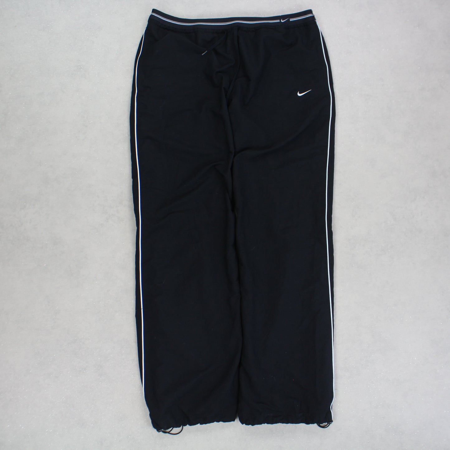 RARE Vintage 00s Nike Trackpants Black - (L)