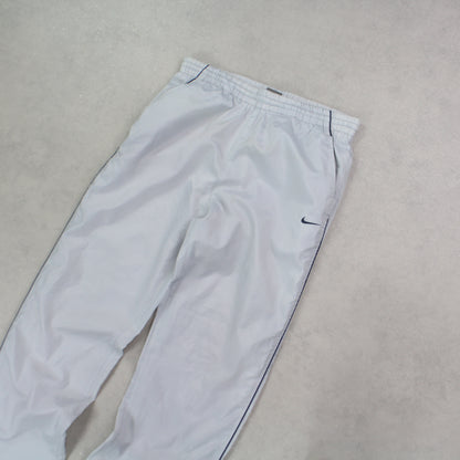 RARE 00s Nike Trackpants Grey - (S)