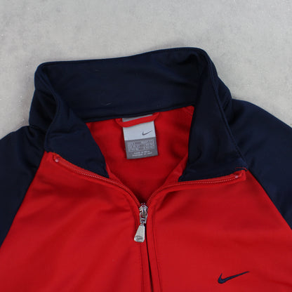 RARE 00s Nike Track Jacket Navy - (S)