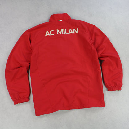 SUPER RARE 00s Adidas AC Milan Track Jacket Red - (M)