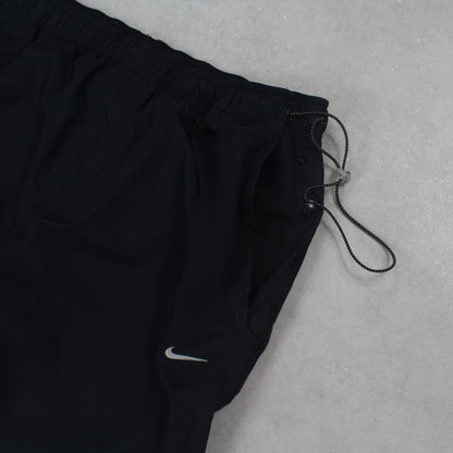RARE 2000s Nike Air Trackpants Black - (M)