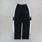 RARE 00s Nike Trackpants Black - (S)