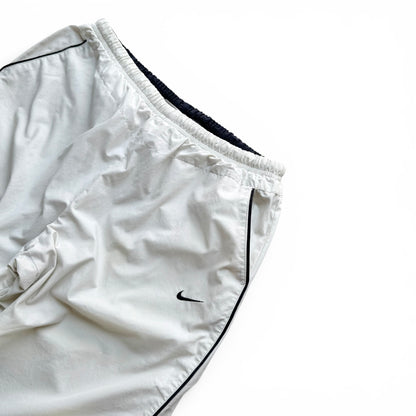 RARE 2000s Nike Trackpants Cream - (S)