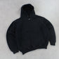 RARE 90s Nike Heavyweight Hoodie Black - (L)