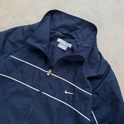 RARE 2000s Nike Track Jacket Navy - (L)