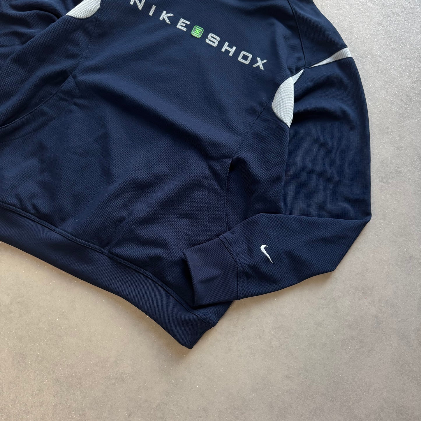 SUPER RARE 2000s Nike Shox Hoodie Black - (M)