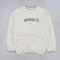 RARE Vintage 00s Nike Spell Out Sweatshirt Cream - (XL)