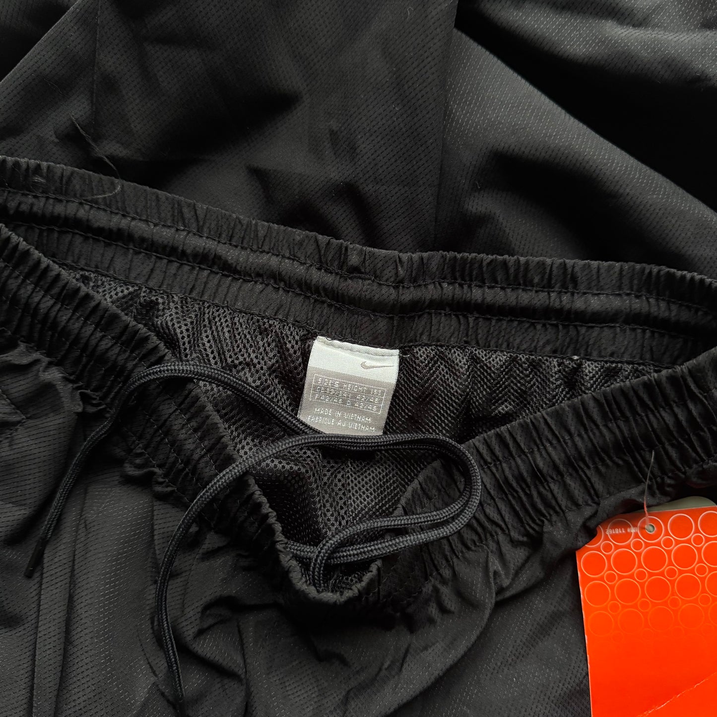 RARE 2000s Nike Trackpants Black BRAND NEW - (S)