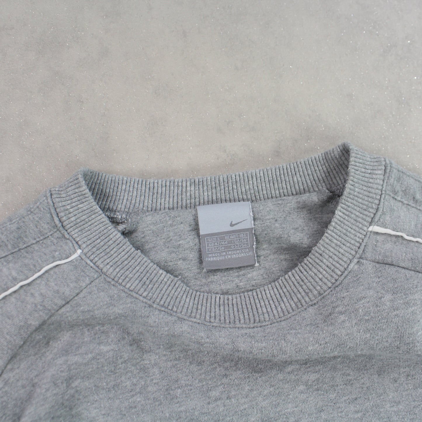 RARE 00s Nike Sweatshirt Grey - (M)