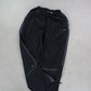 RARE 00s Baggy Nike Trackpants Black - (L)