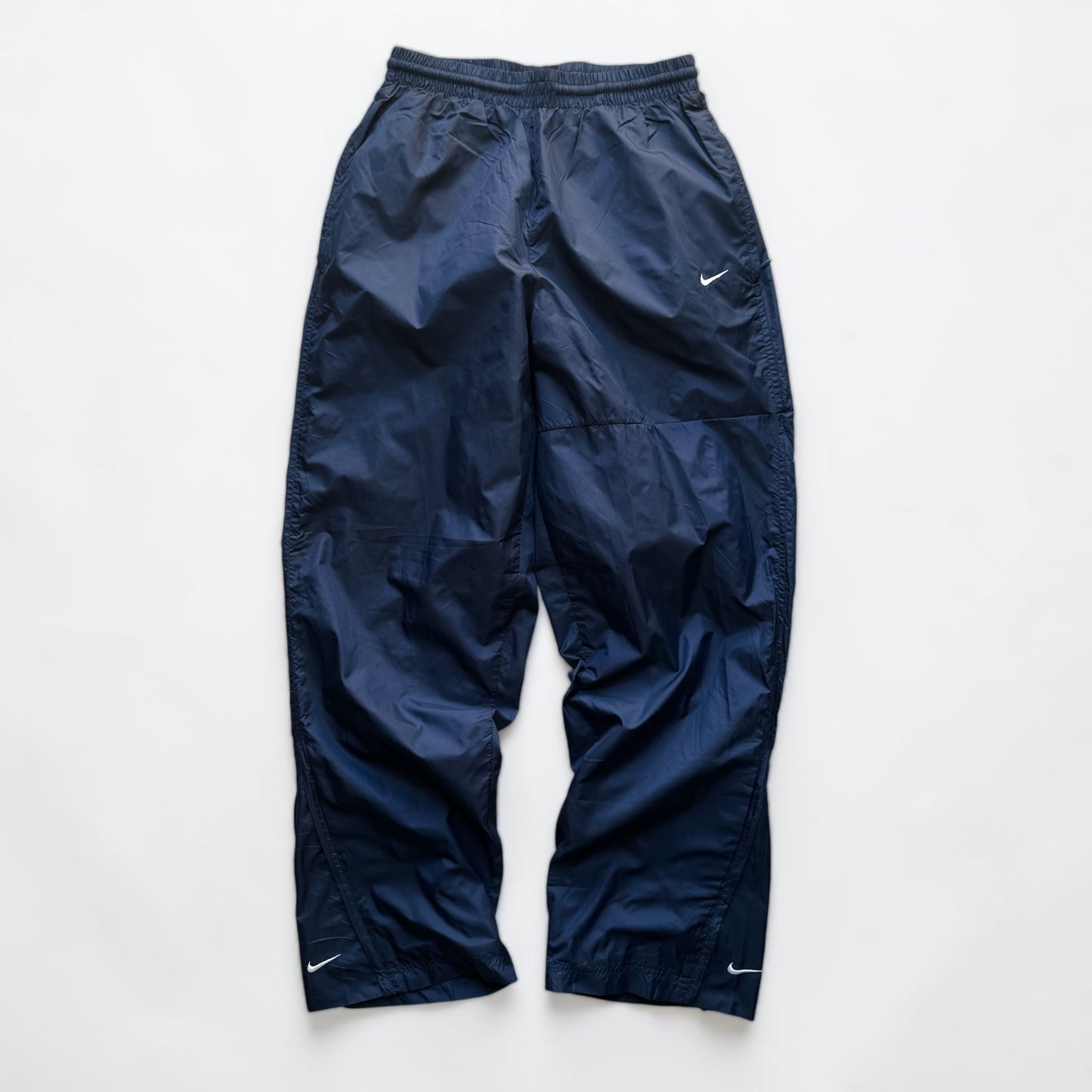 RARE 2000s Nike Trackpants Navy - (S)
