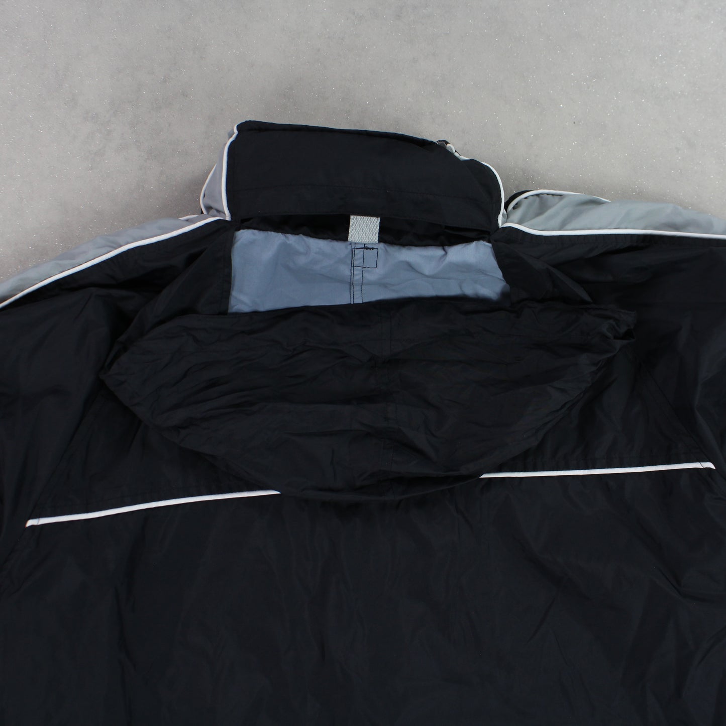 RARE 00s Nike Track Jacket Black - (XL)