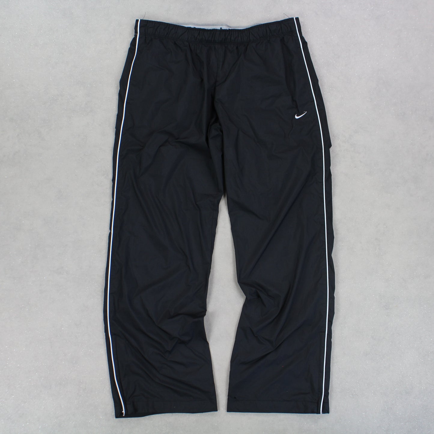 RARE 00s Nike Trackpants Black - (S)