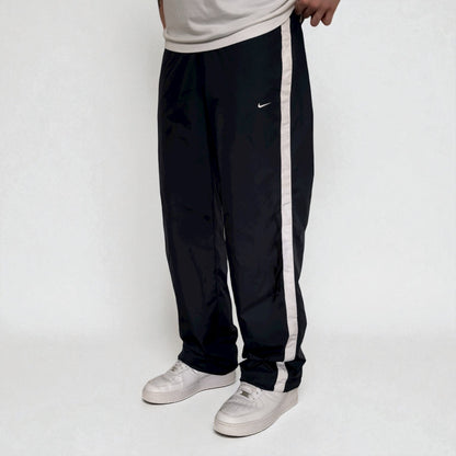 RARE 2000s Nike Trackpants Blue - (L)