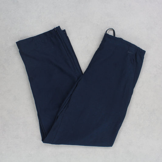 RARE Vintage 00s Nike Trackpants Navy - (S/M)