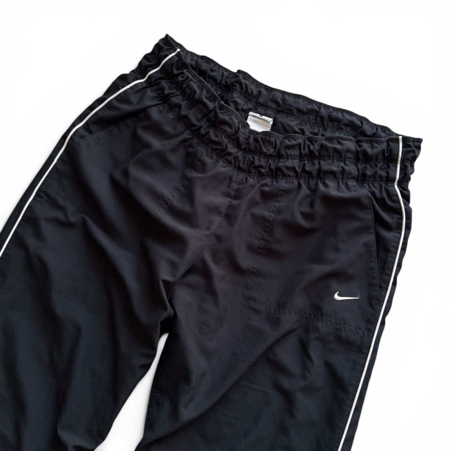 RARE 2000s Nike Trackpants Black - (S)