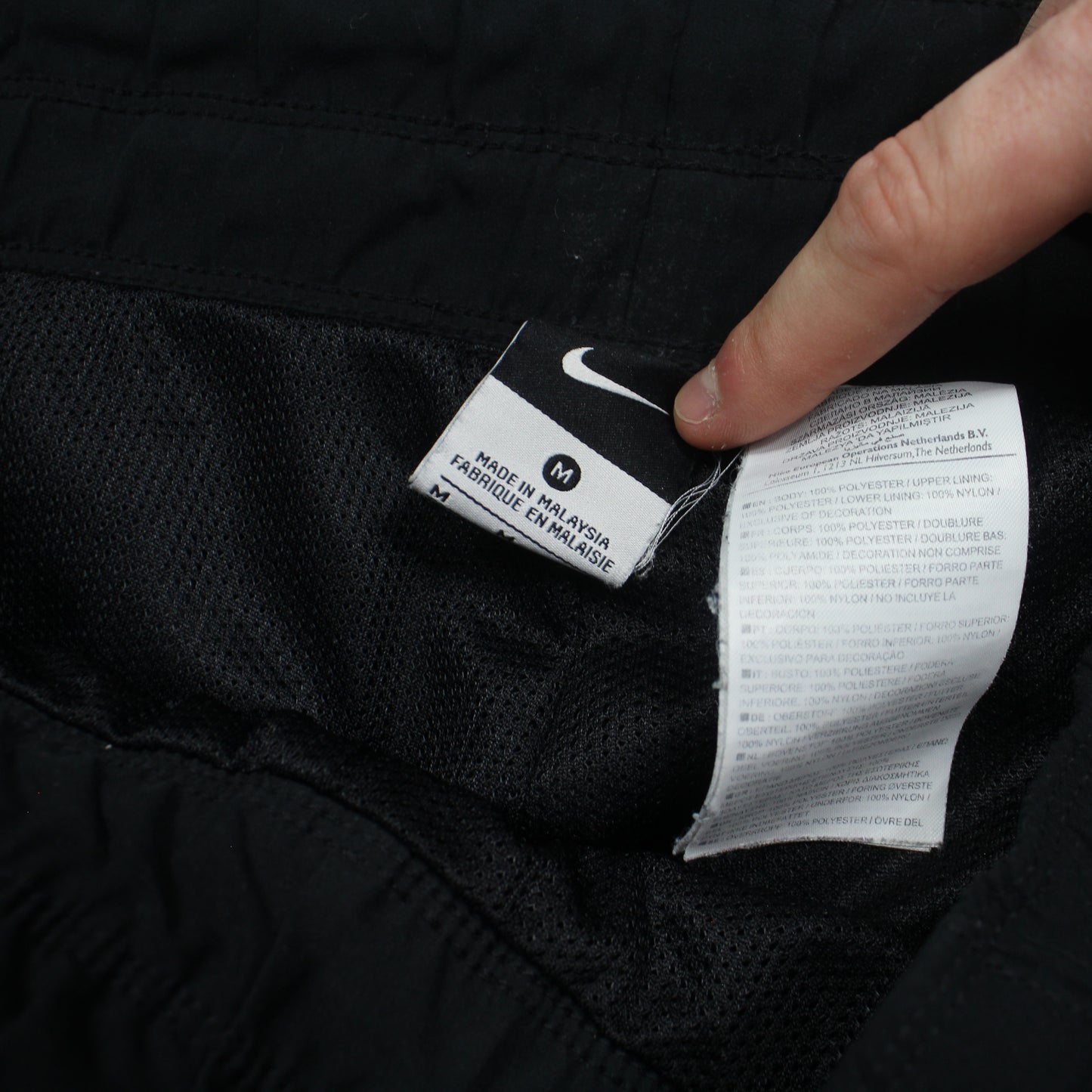 RARE 2000s Nike Trackpants Black - (S)