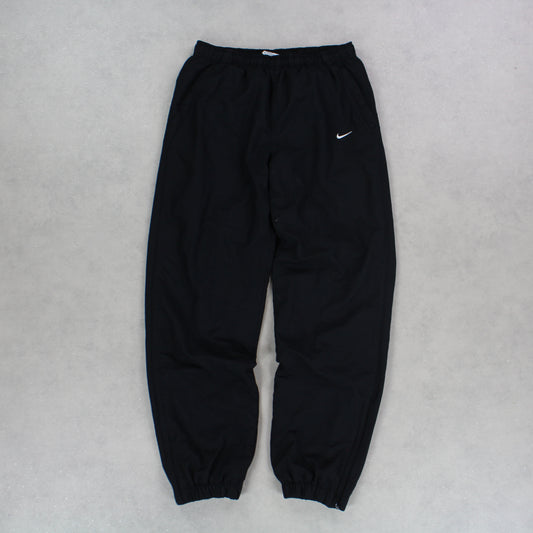 RARE 00s Nike Trackpants Black - (M)