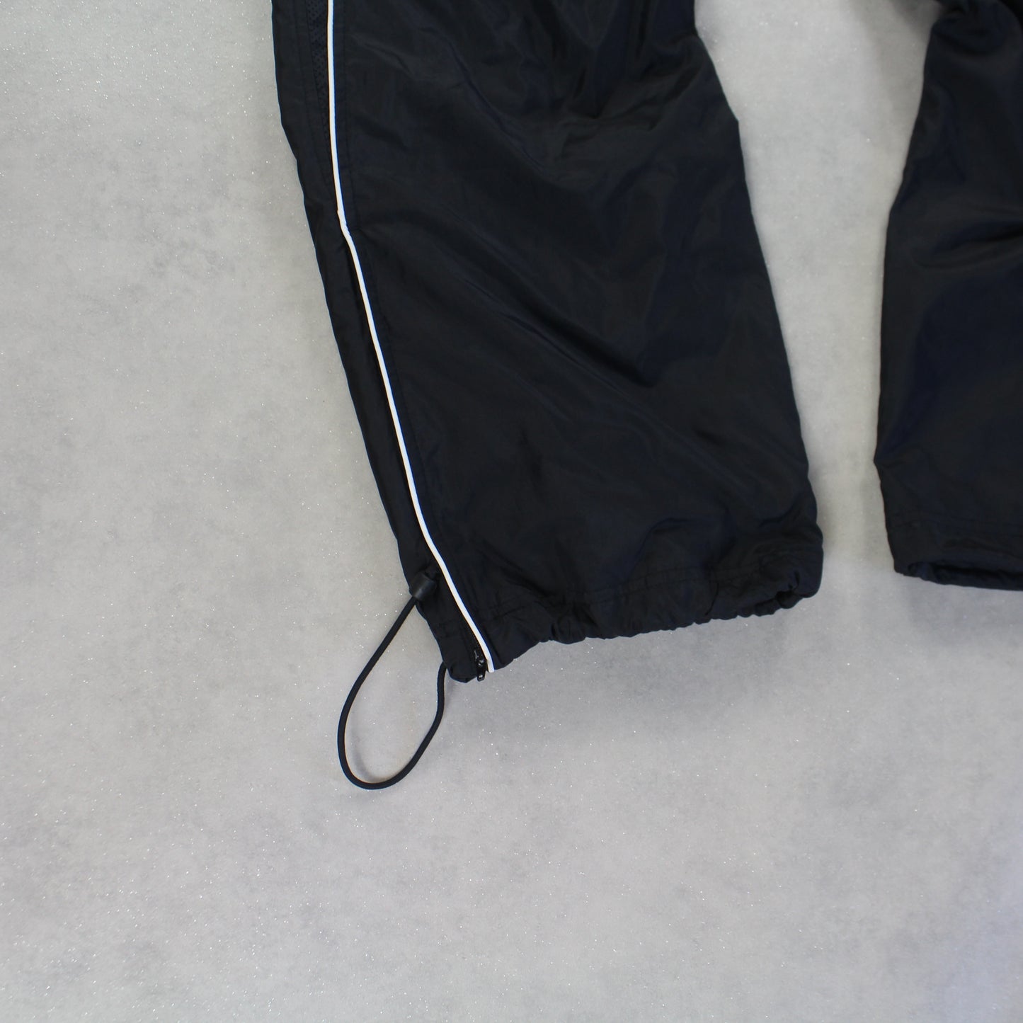 RARE 2000s Baggy Nike Trackpants Black - (L)