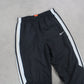 RARE 00s Nike Trackpants Grey - (S)