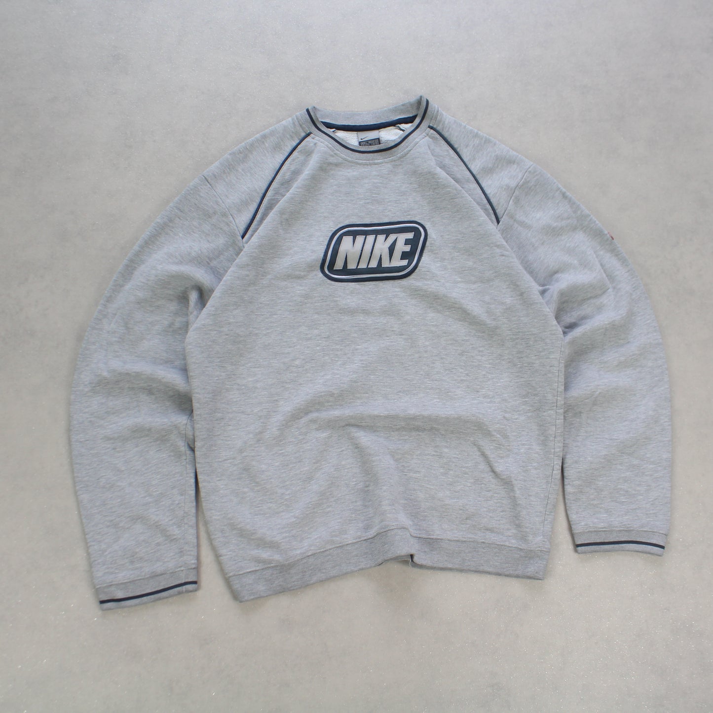 RARE 2000s Nike Sweatshirt Grey - (M)