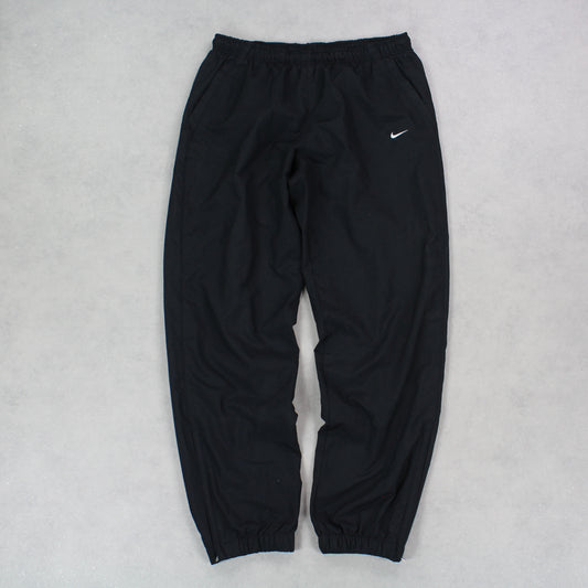 RARE 00s Nike Trackpants Black - (L)