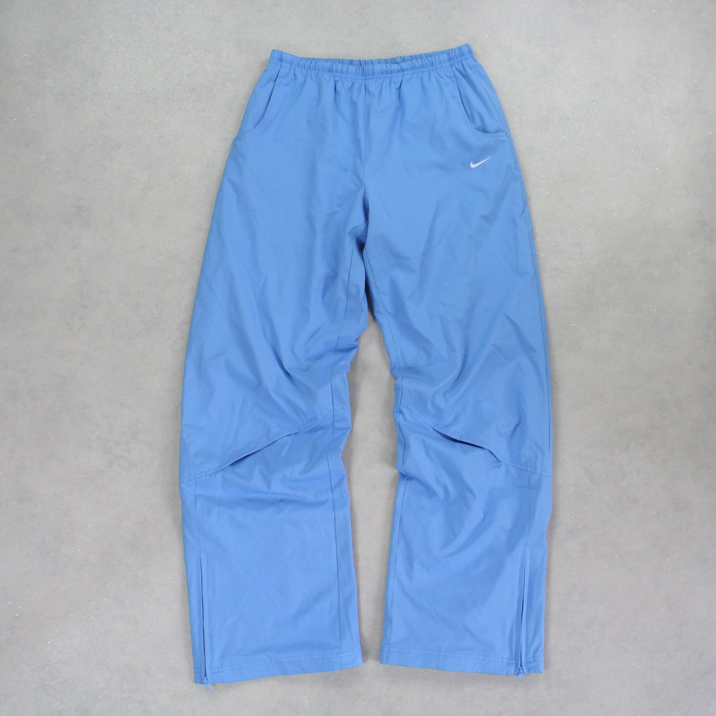 RARE 2000s Nike Trackpants Blue - (S)