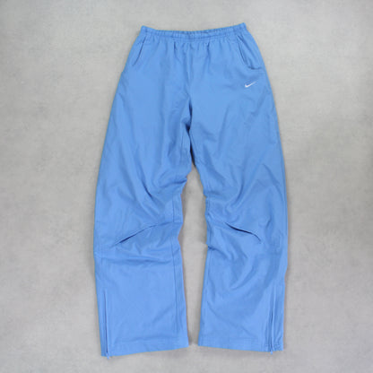 RARE 2000s Nike Trackpants Blue - (S)