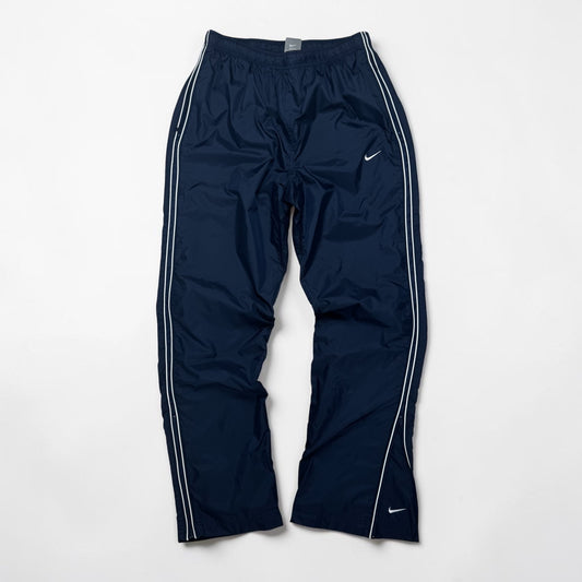 SUPER RARE 2000s Baggy Nike Trackpants Navy - (S)