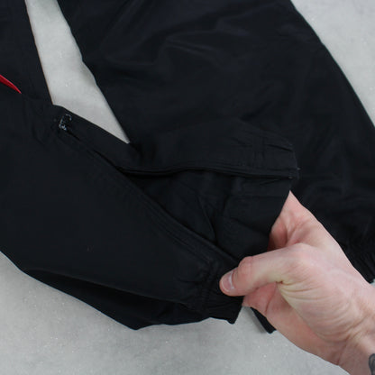 RARE 2000s Nike Air Trackpants Black - (S)