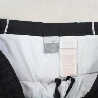 RARE Vintage 00s Nike Trackpants Black - (L)