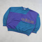 RARE 1990s Adidas Block Sweatshirt Blue - (M)