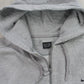 RARE 00s Nike Zip Up Hoodie Grey - (XL)