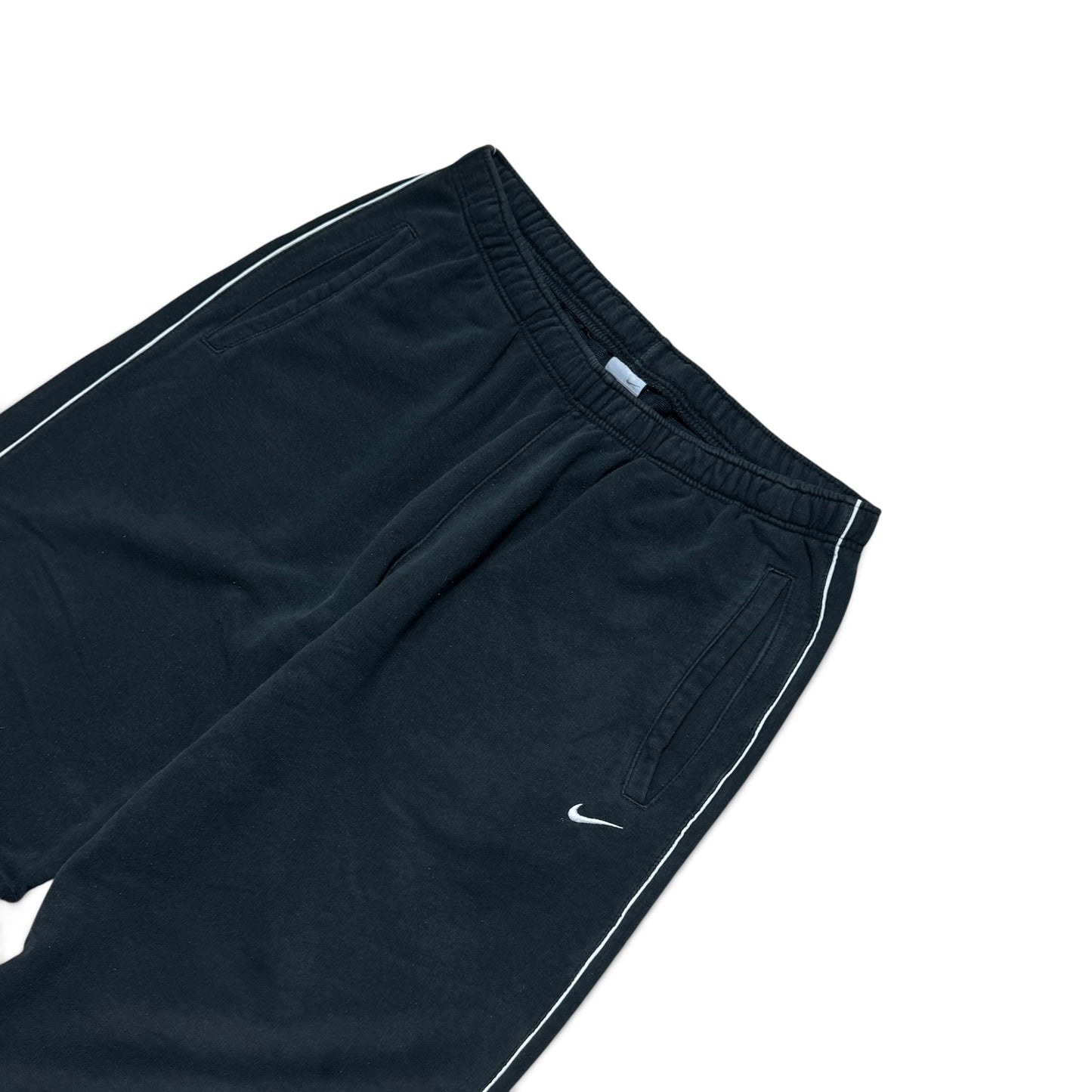 RARE Années 2000 Super Baggy Nike Joggers Noir - (L) | PREMIUM