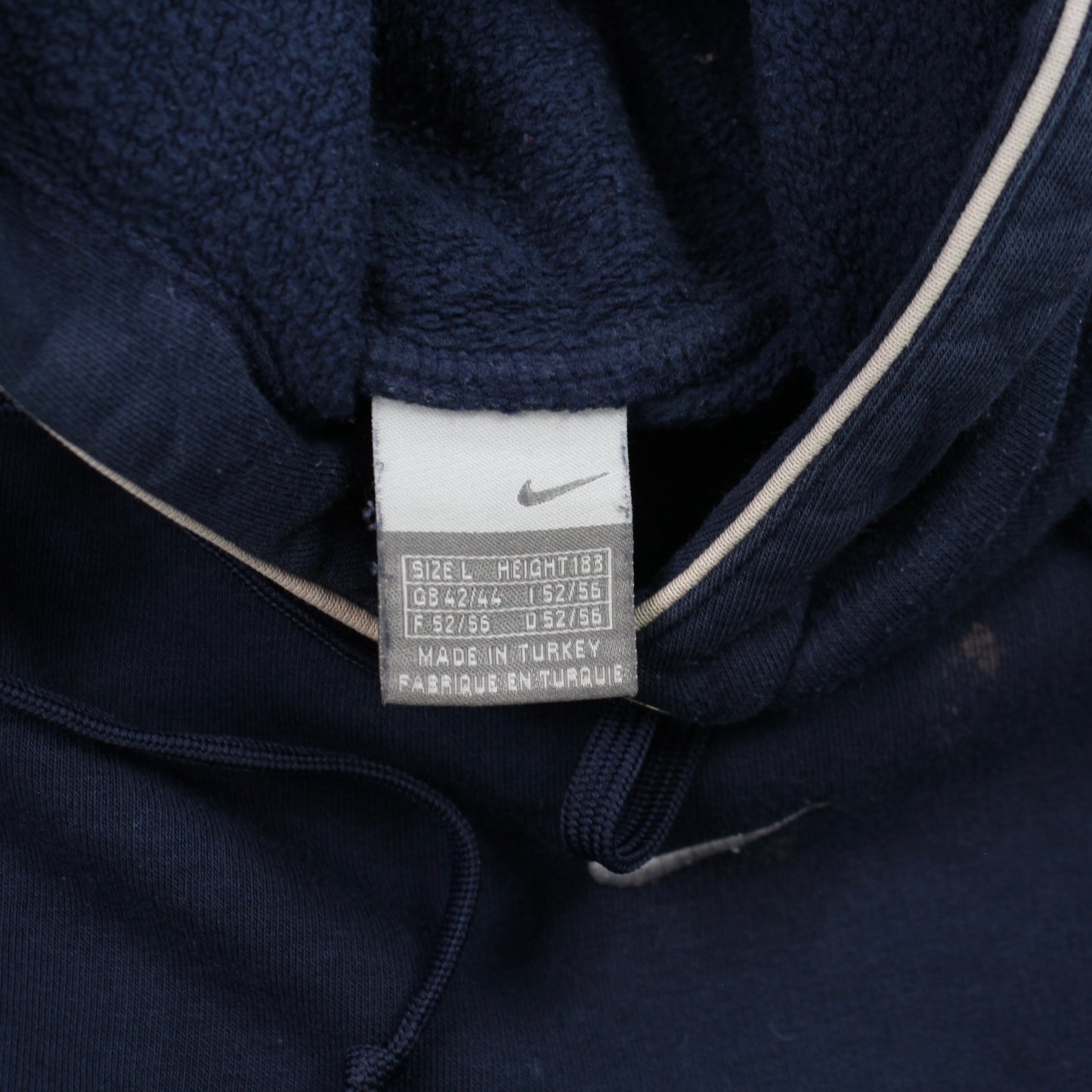 RARE Vintage 00s Nike Swoosh Hoodie Navy - (L)