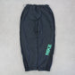 RARE Vintage 00s Nike Trackpants Grey - (M)