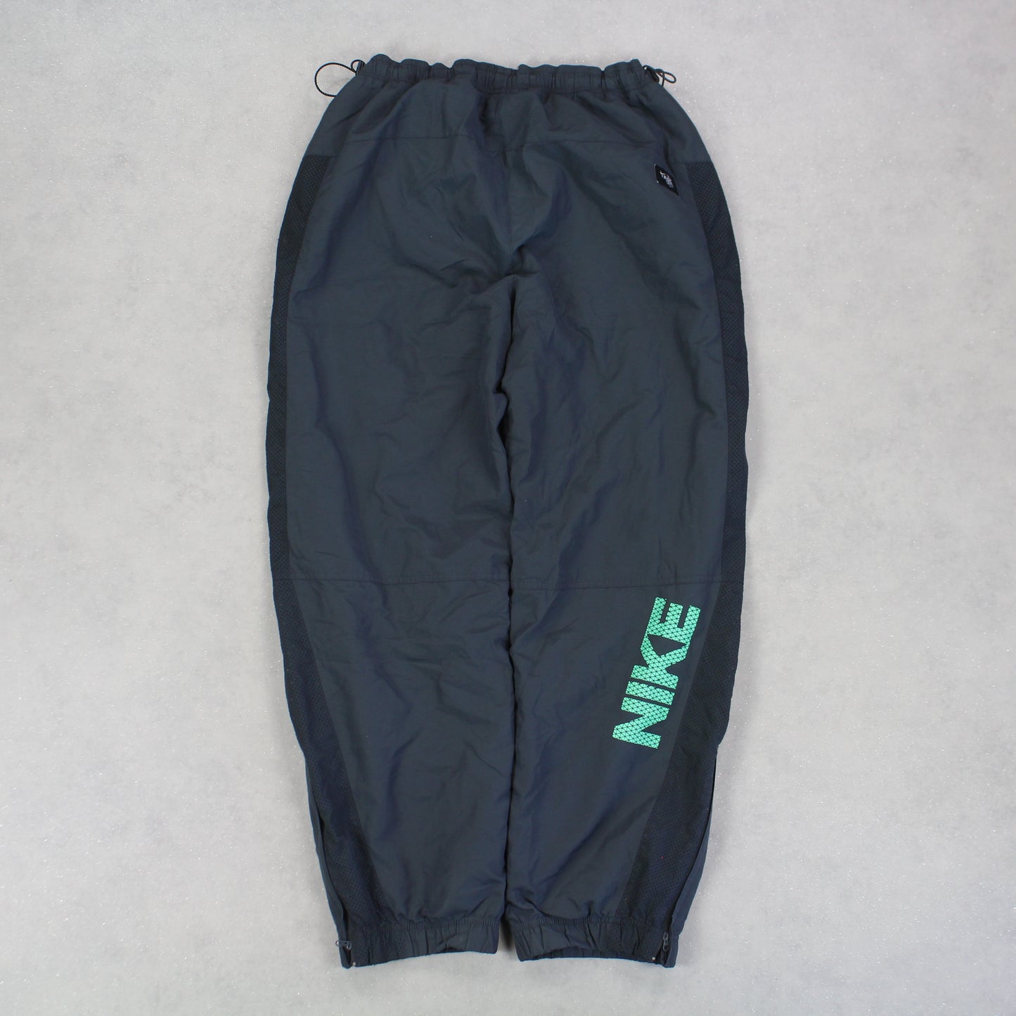 RARE Vintage 00s Nike Trackpants Grey - (M)