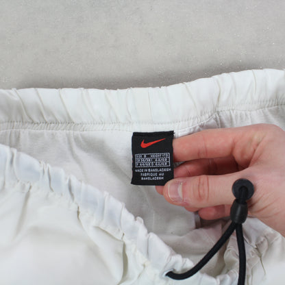 RARE 90s Nike Trackpants White - (S)