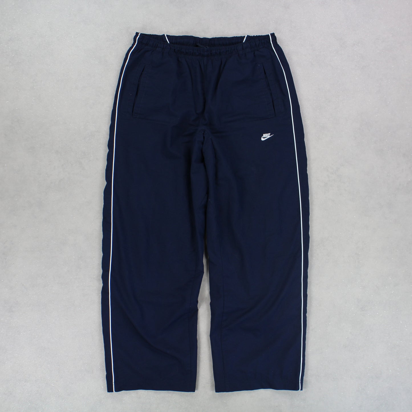 RARE 00s Nike Trackpants Navy - (L)